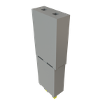 Conn Elevated Socket SKT 2 POS 2.54mm Solder ST Top Entry Thru-Hole Bulk