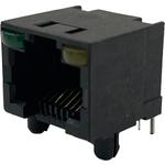 Conn RJ-45 F 8 POS 1.02mm Solder RA Thru-Hole 12 Terminal 1 Port