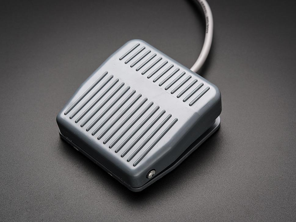 Adafruit Industries-423 Fußschalter Switch Foot N.O./N.C. Snap Action 10A 250VAC Cable