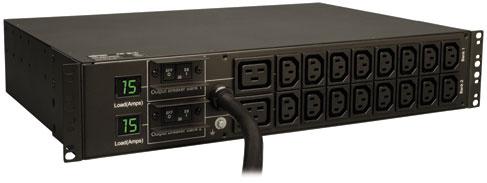Eaton-PDUMH30HV Stromverteilungseinheit PDU Metered 200V/208V/240V 16A Horizontal Rack Mount