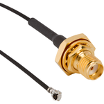 Cable Assembly 1.32mm Cable 0.25m SMA to AMC F-M Bag