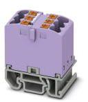 PHOENIX CONTACT-3274116 Steckverbinder, Klemmenblöcke Conn Distribution Terminal Block 6 POS Spring Clamp DIN Rail/Panel Mount 24A