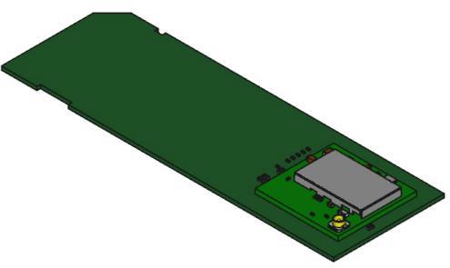 Silex Technology America-SX-SDCAC-2832+ Combo Wireless Module WLAN+BT Module 2412MHz to 2472MHz/5180MHz to 5825MHz 9-Pin Bag