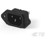 Power Entry Module EMI Filtered M 3 POS 250VACVAC 15A/Contact 1 Port