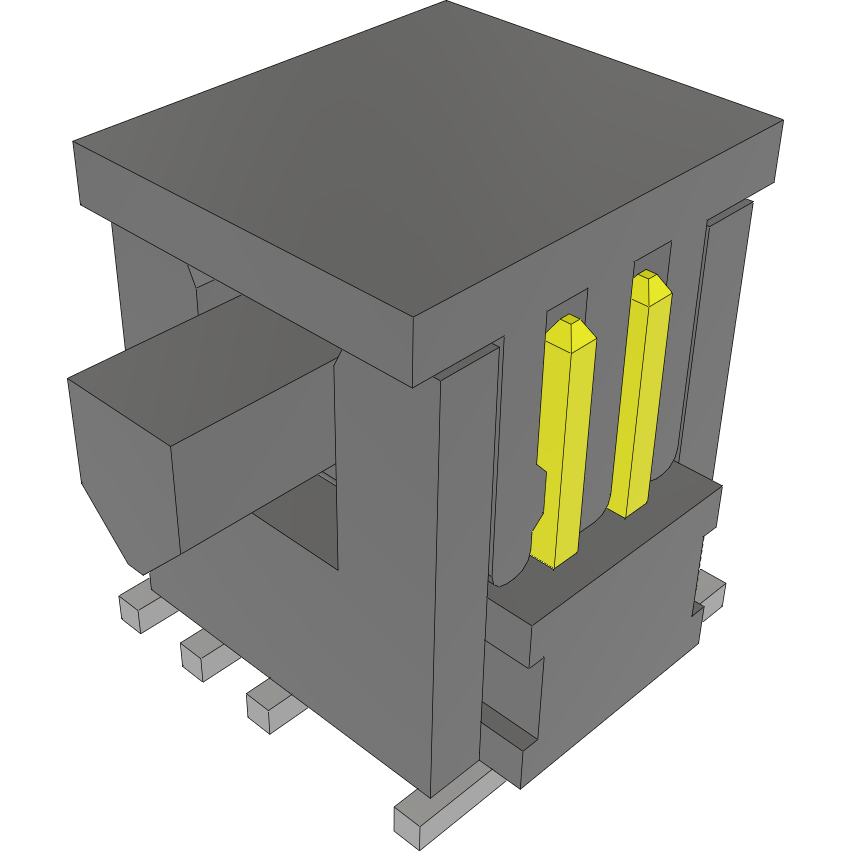 Samtec-FTSH-105-01-F-DV-007-K-P-TR Steckverbinderleisten und Leiterplattenbuchsen Conn Shrouded Header (2 Sides) HDR 10 POS 1.27mm Solder ST Top Entry SMD TIGER CLAW™ T/R