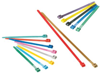 Panduit-IT9100-CUV4Y Tiranti cavi Cable Ties, In-Line Nylon 6/6 Yellow 100mm 552N