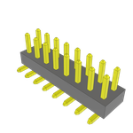 Conn Unshrouded Header HDR 16 POS 2mm Solder ST Top Entry SMD Tube