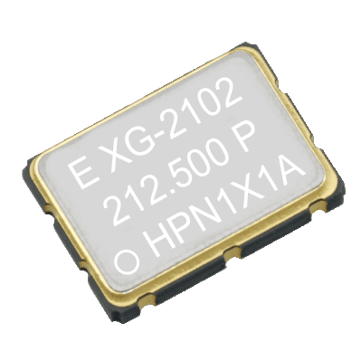 Epson America Inc-XG-2102CA 212.5000M-LGRN SMD Crystal Oscillators Oscillator XO 212.5MHz ±50ppm LVDS 55% 3.3V 6-Pin SMD