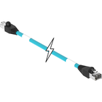 ENET RJ45/RJ45 2PR 4M TPE TEAL