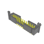 Conn Shrouded Header HDR 26 POS 2mm Solder ST Top Entry Thru-Hole Bulk