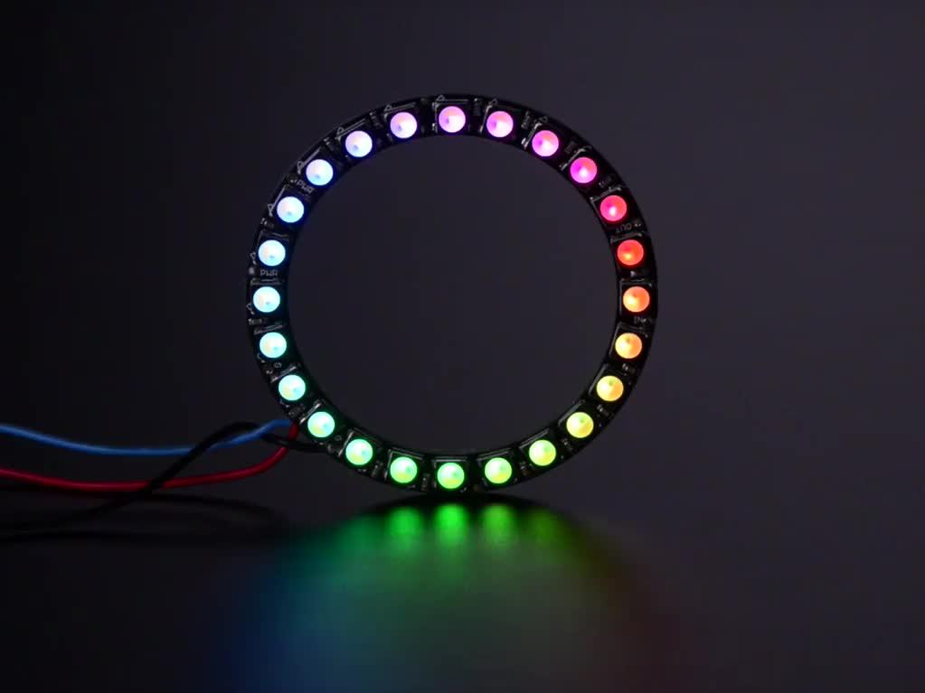 Adafruit Industries-2861 LED-Module Neo Pixel LED Strip Starter Pack - 30 LED meter