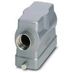 PHOENIX CONTACT-HC-B 16-TFL-H-O1M32S Schrumpfbalgenadapter Sleeve Housing 90° B16 Shell Size Powder Die Cast Aluminum Single Lock