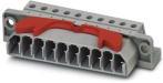 PHOENIX CONTACT-1600014 Steckverbinder, Klemmenblöcke Conn Terminal Block F 10 POS 7.62mm Screw RA Panel Mount 25A