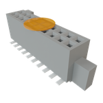 Conn Socket Strip SKT 20 POS 1.27mm Solder ST Top Entry SMD T/R