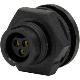 Switchcraft-17281-3SG-300 Steckverbinder, rund Conn Circular SKT 3 POS Solder ST Panel Mount 3 Terminal 1 Port Bulk