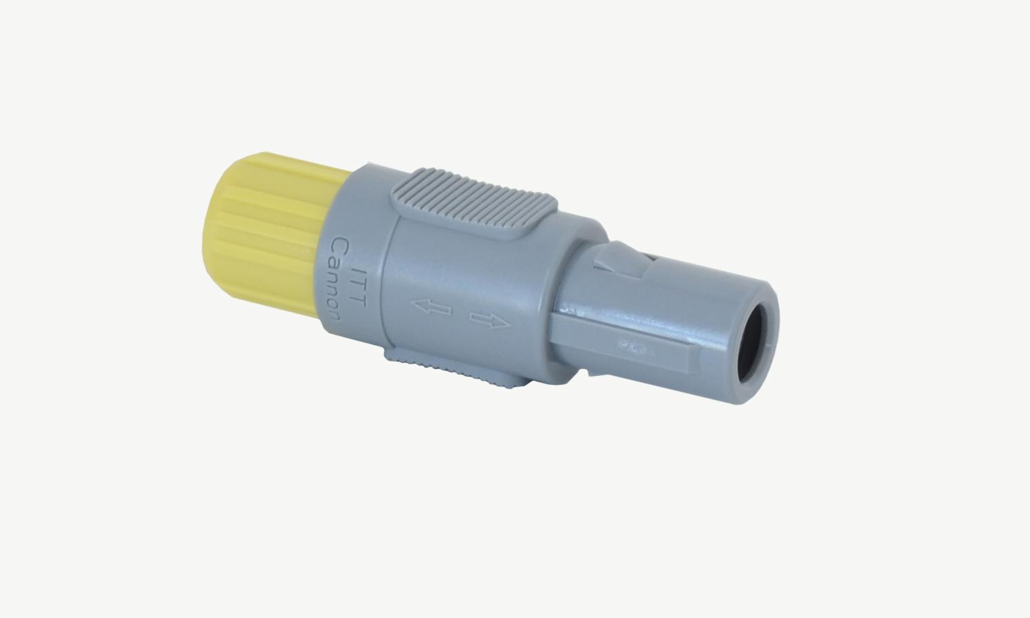 ITT Corporation-132039-0095 Steckverbinder, rund Conn Circular PIN 7 POS Solder ST Cable Mount 7 Terminal 1 Port Medical