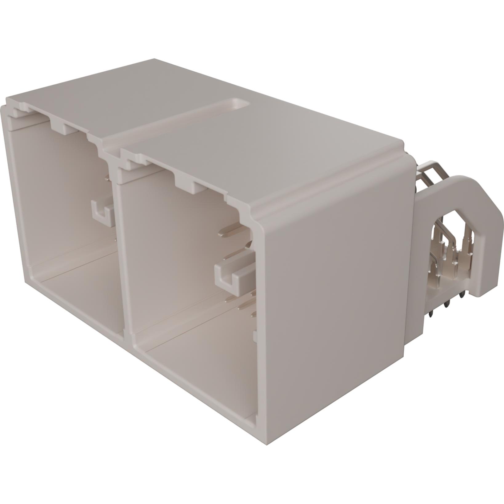 Molex-1600130641 连接器插头及 PCB 插座 Conn Shrouded Header (4 Sides) HDR 56 POS 2mm/4mm Solder RA Thru-Hole Tube