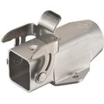 Surface Mount Housing 90° 3A Shell Size Stainless Steel Single Lock Han-INOX®