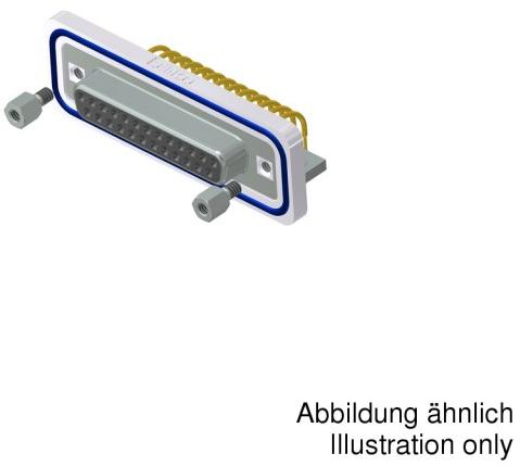 CONEC-6STD25SBZ99S20X Steckverbinder, D-Sub Conn D-Sub Female Copper Alloy