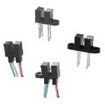 Optek Technology-OPB461P11 Lichtschranke Photointerrupter Transmissive 3.18mm Photologic, Open Collector, Buffer 5-Pin