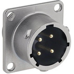 Eaton-UT0X012D4S Steckverbinder, rund Conn Circular SKT 4 POS Solder ST Flange Mount 4 Terminal 1 Port
