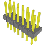 Conn Unshrouded Header HDR 14 POS 2.54mm Solder ST Top Entry Thru-Hole Bulk