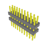 Conn Board Stacker HDR 20 POS 2.54mm Solder ST Top Entry Thru-Hole Bulk