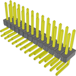 Conn Unshrouded Header HDR 26 POS 2.54mm Solder RA Side Entry Thru-Hole Bulk