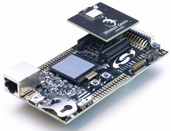 Silicon Labs-SLWRB4308D RF/Drahtlos-Entwicklungsplatinen und Kits xGM210PB22 Combo Wireless Module Development Board