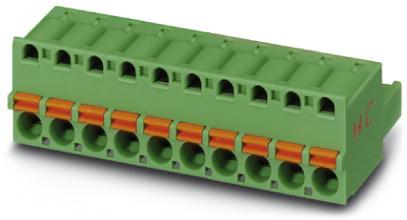 PHOENIX CONTACT-1942170 Steckverbinder, Klemmenblöcke Conn PC Terminal Block F 4 POS 5mm Push-In Spring ST Cable Mount 16A Cardboard