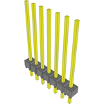 Conn Unshrouded Header HDR 7 POS 2.54mm Solder ST Top Entry Thru-Hole Bulk