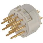 Conn M23 Circular PIN 12 POS Solder Cup ST Cable Mount 12 Terminal 1 Port