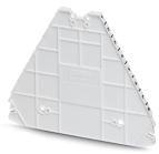 PHOENIX CONTACT-D-PTRV 8 WH 1-8 Steckverbinderzubehör Connector Accessories End Cover Straight Polyamide White