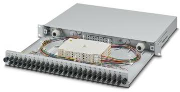 PHOENIX CONTACT-1145389 Kästen, Gehäuse und Gestelle Splice box - FOC-FDX20-FR19-STD24-OM1-PT9