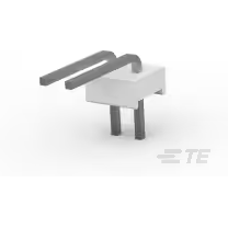 TE Connectivity-640453-2 Steckverbinderleisten und Leiterplattenbuchsen Conn Unshrouded Header HDR 2 POS 2.54mm Solder RA Thru-Hole Package