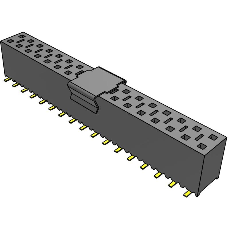 Samtec-SSM-117-L-DV-LC-M Piastre connettori e prese PCB Conn Socket Strip SKT 34 POS 2.54mm Solder ST Top Entry SMD Tube