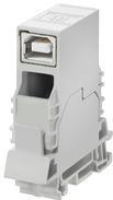 Weidmuller-8946960000 Connector USB Conn USB Type A PL 4 POS ST 4 Terminal 1 Port