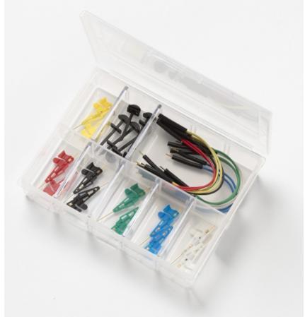 Pomona Electronics-72902-2 Prüf- und Messzubehör Micro SMD Grabber Test Clips, Holding Rod And Kit