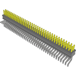 Conn Unshrouded Header HDR 74 POS 1.27mm Solder RA Side Entry SMD/Thru-Hole TIGER CLAW™ Tube