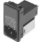 Delta Electronics-03NB4 Spannungsversorgungseingangsmodule Power Entry Module EMI Filtered M 3 POS 250VAC 3A Fuse/Switch ST 1 Port
