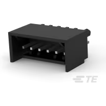 TE Connectivity-644487-6 Connector Headers and PCB Receptacles Conn Shrouded Header HDR 6 POS 2.54mm Solder ST Thru-Hole Loose