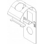 Aptiv-15495925 Kabelschellen und -clips Cable Management, Clamp Carbon Steel 9mm