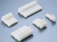 Delphi-MHS05023WH00T Gaine de câblage de raccordement discret Conn Housing F 5 POS 3.2mm Crimp ST Panel Mount White