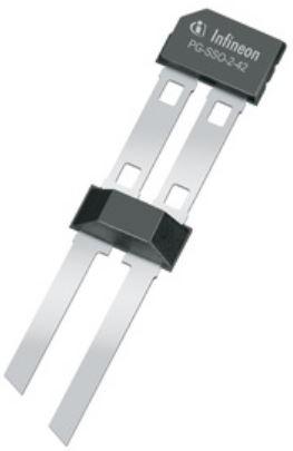 Infineon Technologies AG-TLE49411CBAMA1 霍尔效应传感器 Hall Effect Sensor Differential 5V/9V/12V/15V/18V Automotive AEC-Q100 2-Pin SSO Ammo