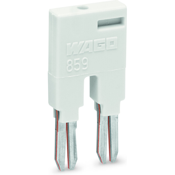 WAGO-859-402 Steckverbinderbrücken und Shunts Conn Jumper M 2 POS ST Box