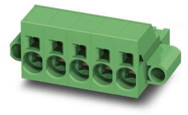 PHOENIX CONTACT-1711394 Steckverbinder, Klemmenblöcke Conn PC Terminal Block F 4 POS 10.16mm Push-In Spring ST Cable Mount 76A Cardboard