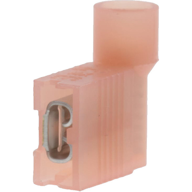 Molex-0190070010 Steckverbinderanschlüsse Quick Disconnect Terminal 18-22AWG Brass Red F 16.81mm Tin InsulKrimp™ T/R