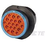 TE Connectivity-HDP24-24-19SE Steckverbinder, rund Conn Circular SKT 19 POS Crimp ST Jam Nut 19 Terminal 1 Port Tray