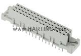 HARTING-09234486825222 Steckverbinder, Mutterplatine DIN 41 612 COMPLEMENTARY TYPE 2C, FEMALE CONNECTORS