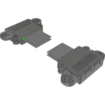 Cable Assembly Coaxial 0.305m 30AWG Board to Board to Board to Board F-F Q PAIRS® Bag